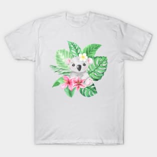 Kawaï Tropical Koala T-Shirt